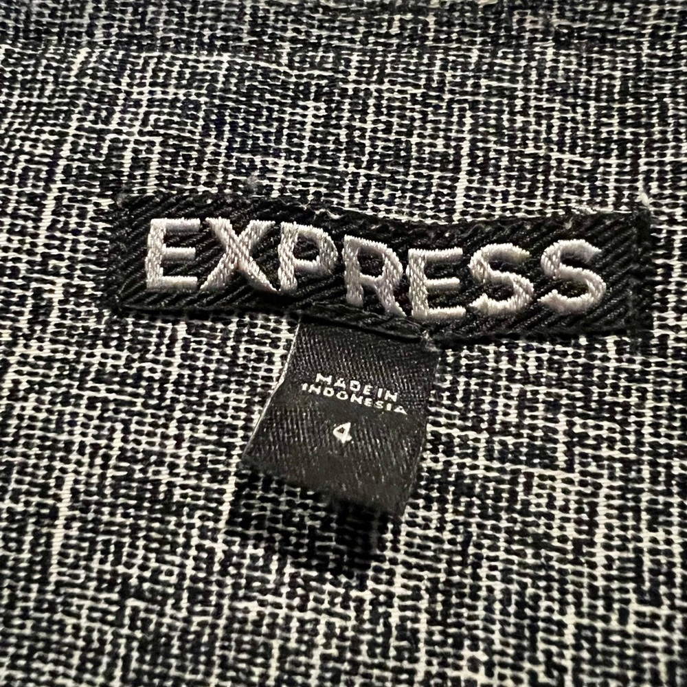 2 for $22 Express Womens Skirt Size 4 Twill Knit Stretch Classic Career Modern - Picture 7 of 8